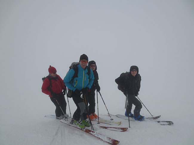 Olympgipfel im Nebel - Skitourenreise nach Griechenland