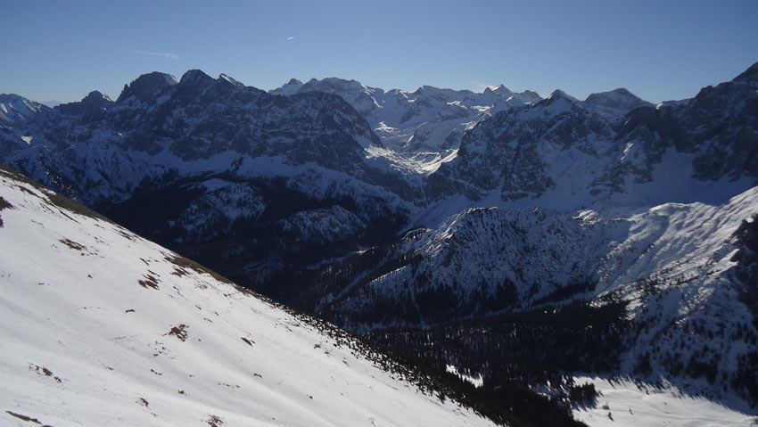Skitour Soiernspitze mit Karwendelpanorama